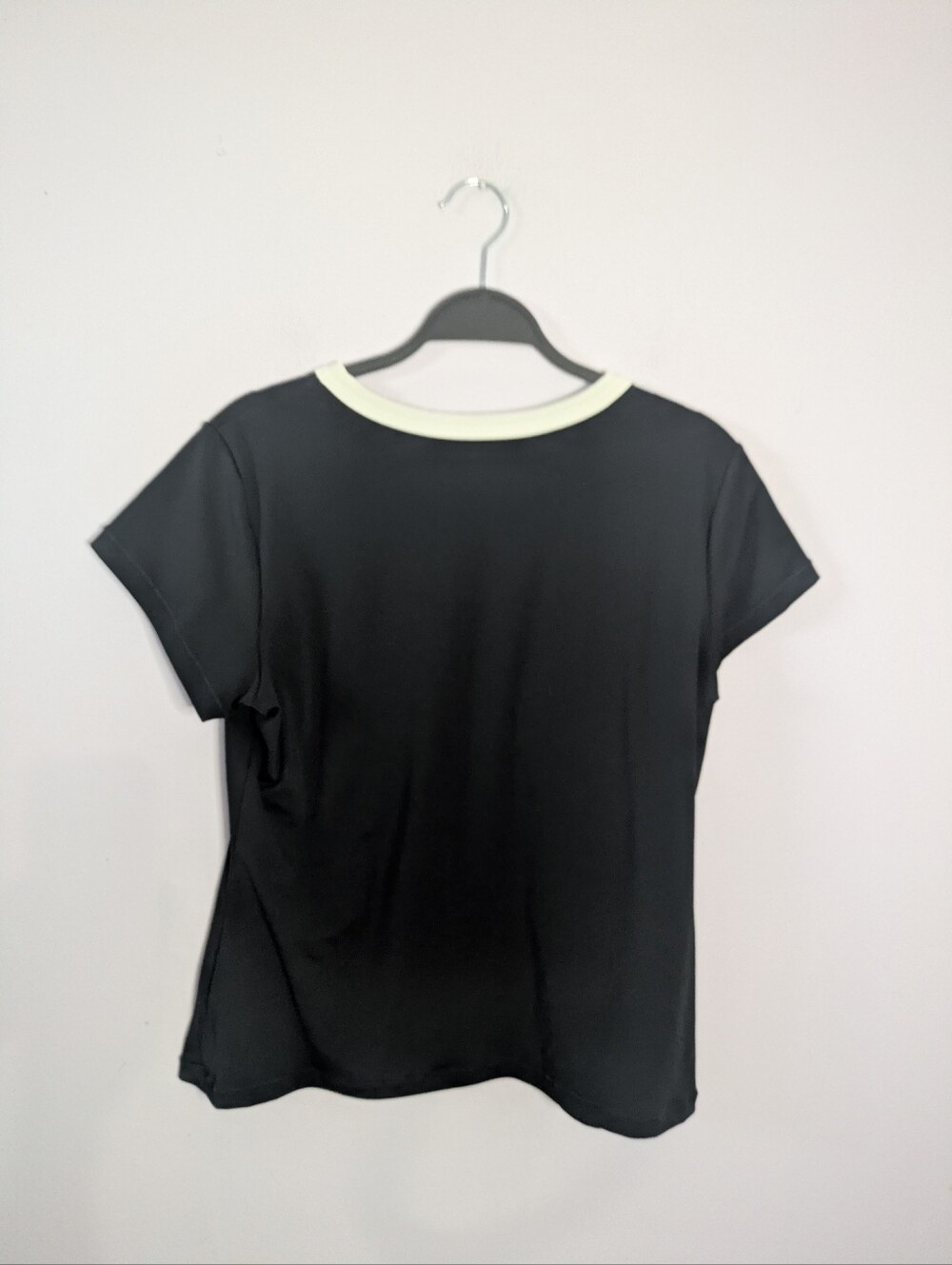 Popflex Ringer Baby Tee Size 2X - Picture 5 of 5